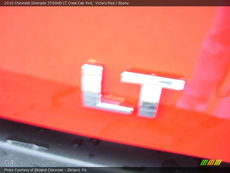 Victory Red / Ebony 2010 Chevrolet Silverado 3500HD LT Crew Cab 4x4