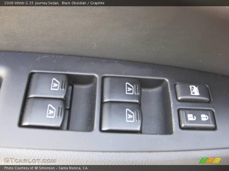 Black Obsidian / Graphite 2008 Infiniti G 35 Journey Sedan