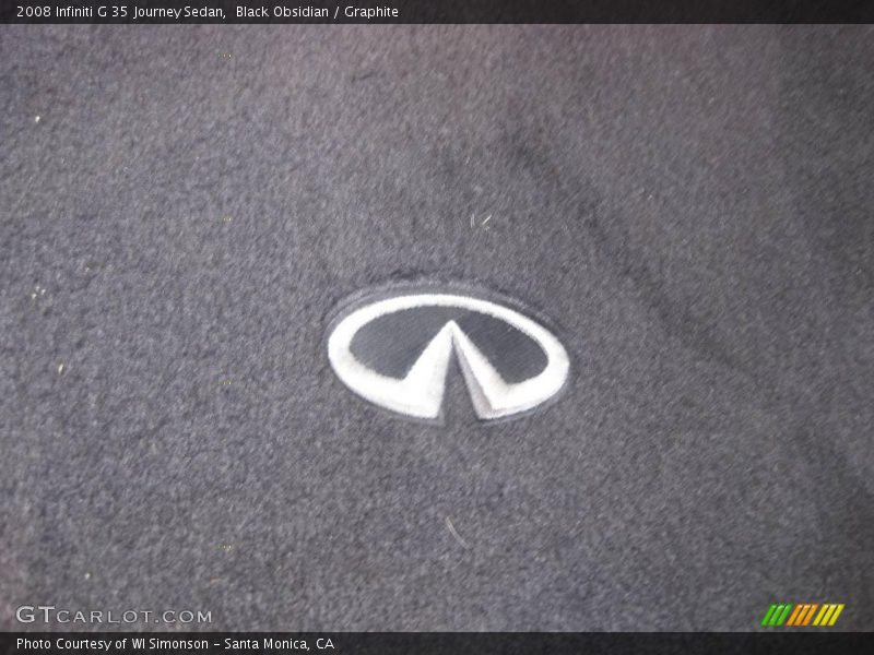 Black Obsidian / Graphite 2008 Infiniti G 35 Journey Sedan