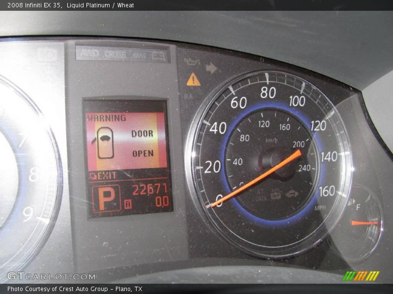 Liquid Platinum / Wheat 2008 Infiniti EX 35