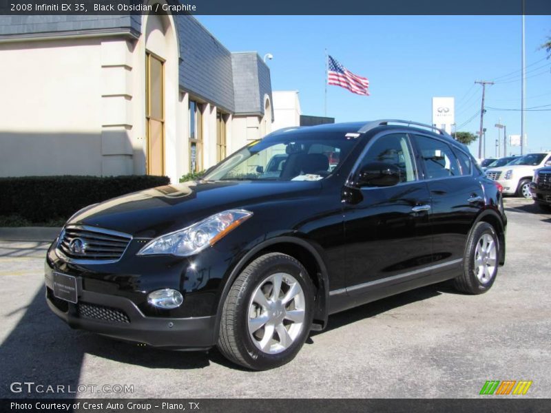 Black Obsidian / Graphite 2008 Infiniti EX 35