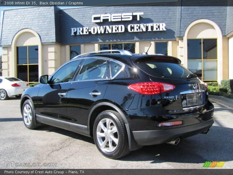 Black Obsidian / Graphite 2008 Infiniti EX 35