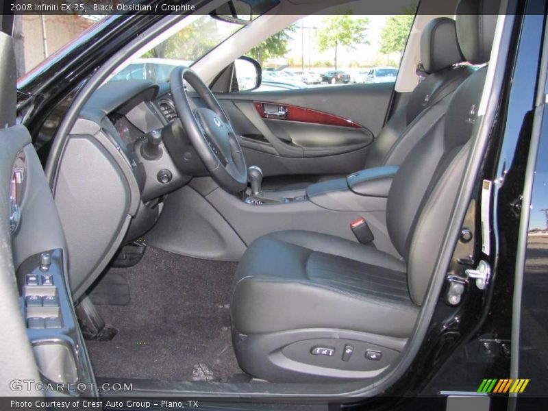 Black Obsidian / Graphite 2008 Infiniti EX 35
