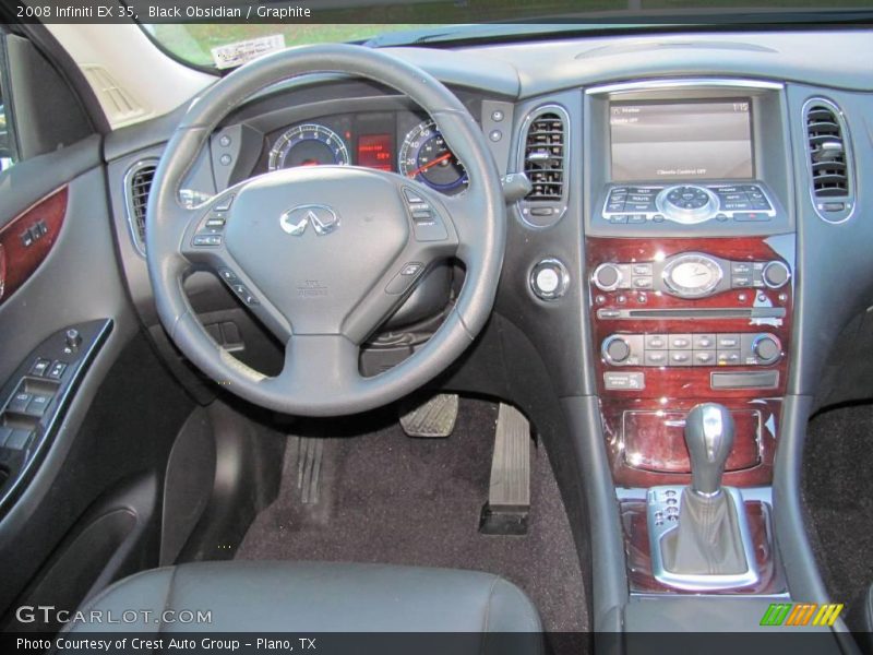 Black Obsidian / Graphite 2008 Infiniti EX 35