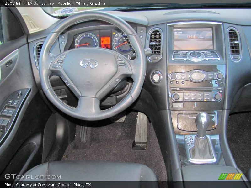 Moonlight White / Graphite 2008 Infiniti EX 35 Journey