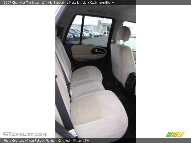 Sandstone Metallic / Light Cashmere/Ebony 2007 Chevrolet TrailBlazer LS 4x4