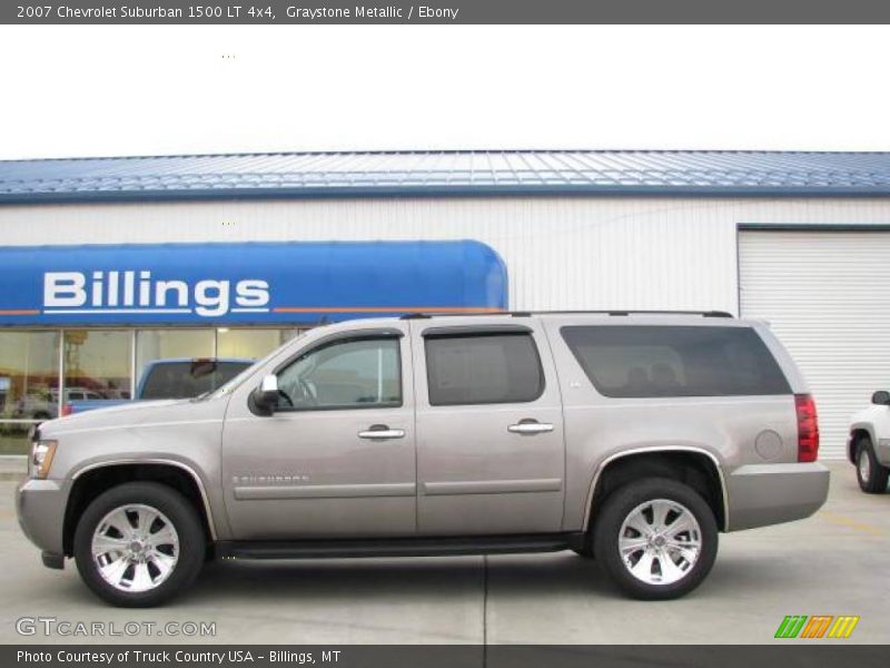 Graystone Metallic / Ebony 2007 Chevrolet Suburban 1500 LT 4x4