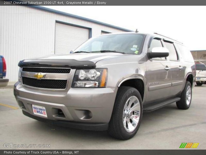 Graystone Metallic / Ebony 2007 Chevrolet Suburban 1500 LT 4x4