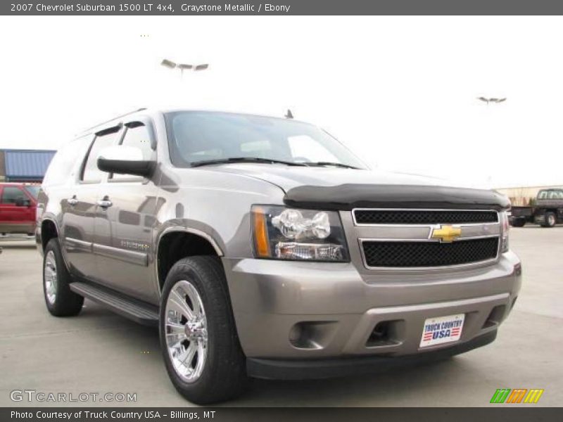 Graystone Metallic / Ebony 2007 Chevrolet Suburban 1500 LT 4x4