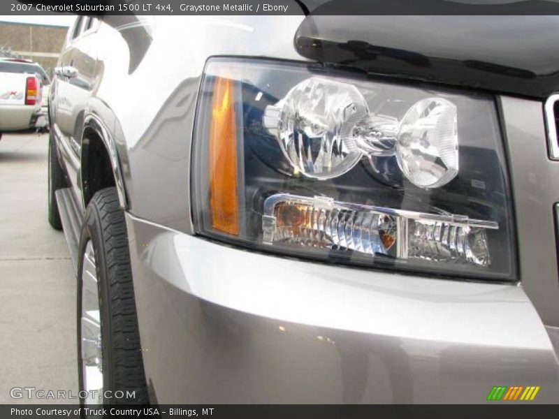 Graystone Metallic / Ebony 2007 Chevrolet Suburban 1500 LT 4x4