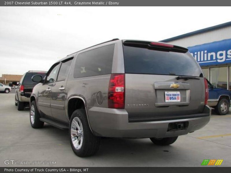 Graystone Metallic / Ebony 2007 Chevrolet Suburban 1500 LT 4x4