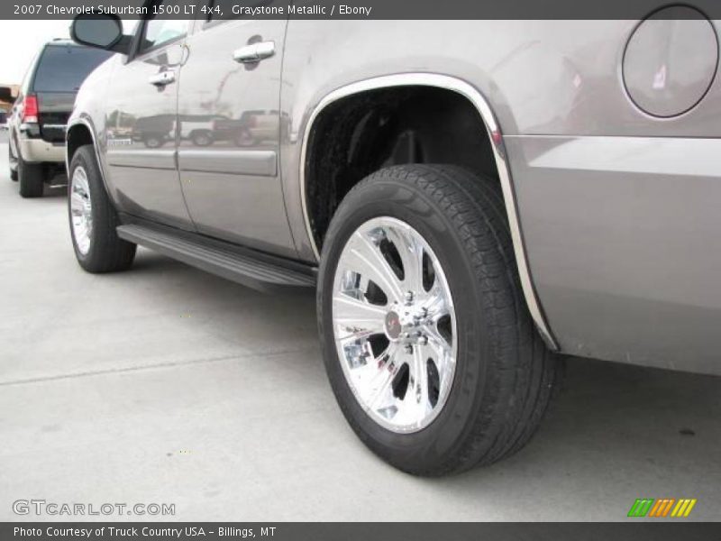 Graystone Metallic / Ebony 2007 Chevrolet Suburban 1500 LT 4x4