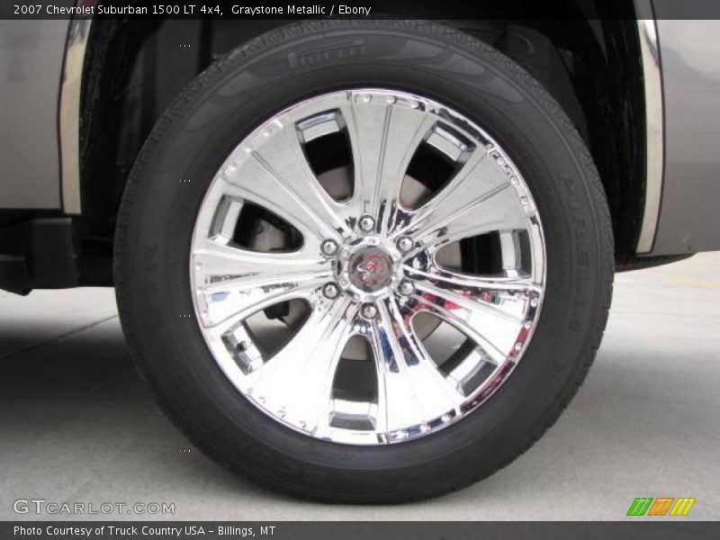 Graystone Metallic / Ebony 2007 Chevrolet Suburban 1500 LT 4x4