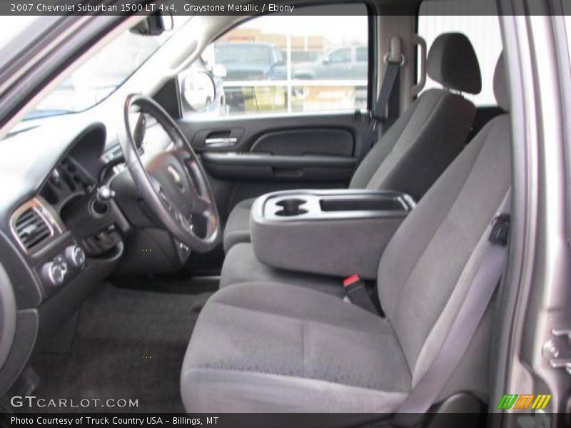 Graystone Metallic / Ebony 2007 Chevrolet Suburban 1500 LT 4x4