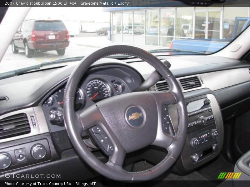 Graystone Metallic / Ebony 2007 Chevrolet Suburban 1500 LT 4x4