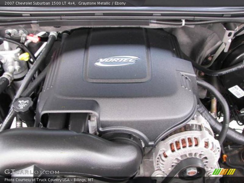 Graystone Metallic / Ebony 2007 Chevrolet Suburban 1500 LT 4x4