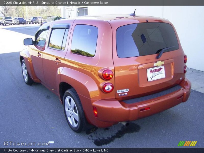 Sunburst Orange II Metallic / Cashmere Beige 2008 Chevrolet HHR LS