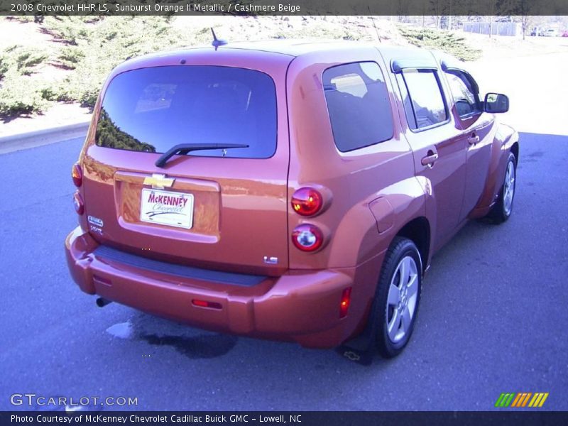 Sunburst Orange II Metallic / Cashmere Beige 2008 Chevrolet HHR LS