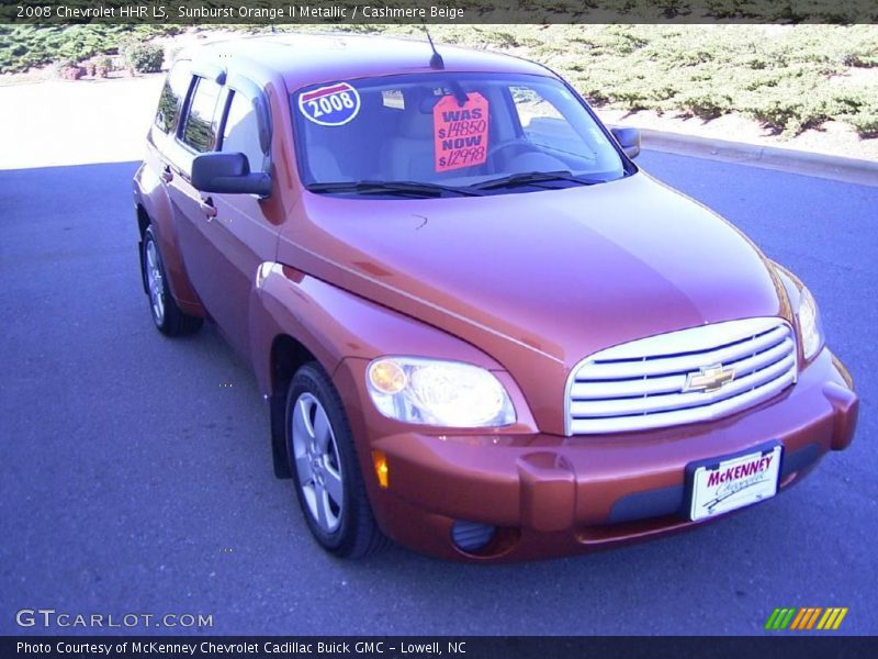 Sunburst Orange II Metallic / Cashmere Beige 2008 Chevrolet HHR LS