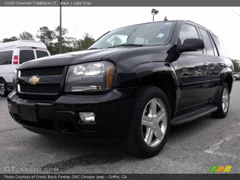 Black / Light Gray 2008 Chevrolet TrailBlazer LT