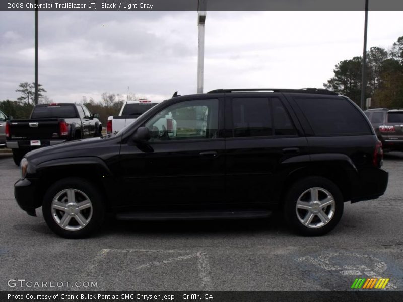 Black / Light Gray 2008 Chevrolet TrailBlazer LT