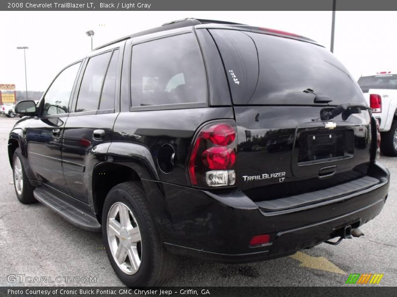 Black / Light Gray 2008 Chevrolet TrailBlazer LT