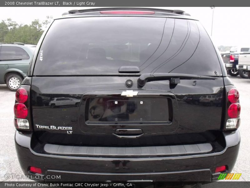Black / Light Gray 2008 Chevrolet TrailBlazer LT