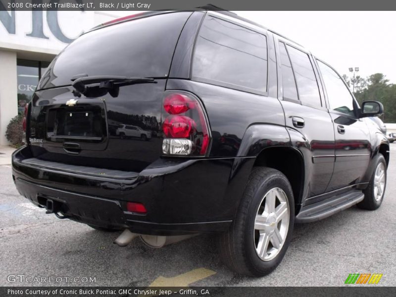 Black / Light Gray 2008 Chevrolet TrailBlazer LT