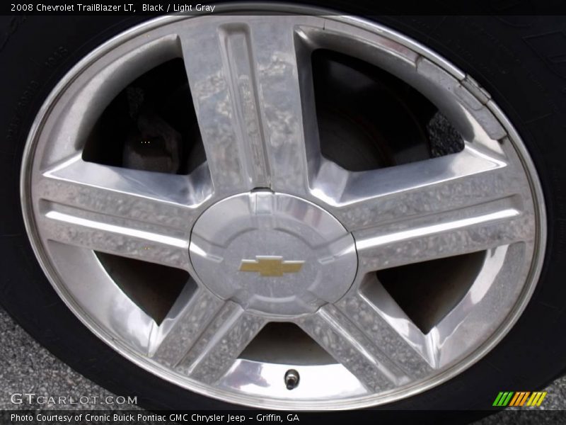 Black / Light Gray 2008 Chevrolet TrailBlazer LT