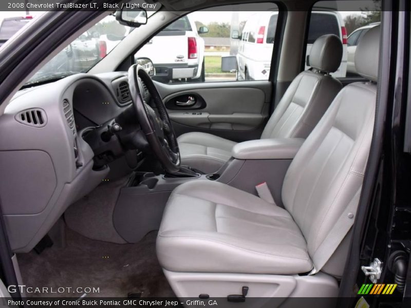 Black / Light Gray 2008 Chevrolet TrailBlazer LT