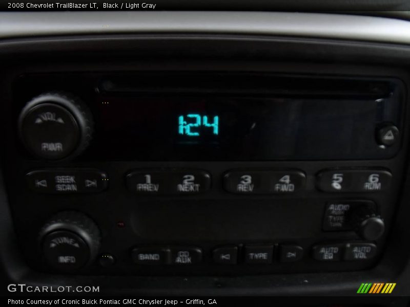 Black / Light Gray 2008 Chevrolet TrailBlazer LT