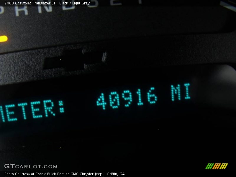 Black / Light Gray 2008 Chevrolet TrailBlazer LT