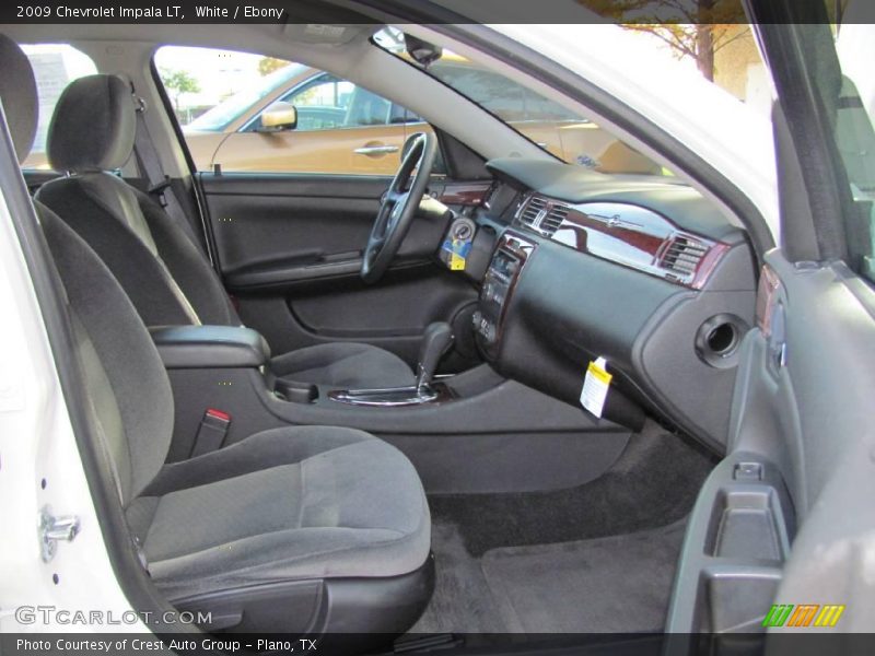 White / Ebony 2009 Chevrolet Impala LT