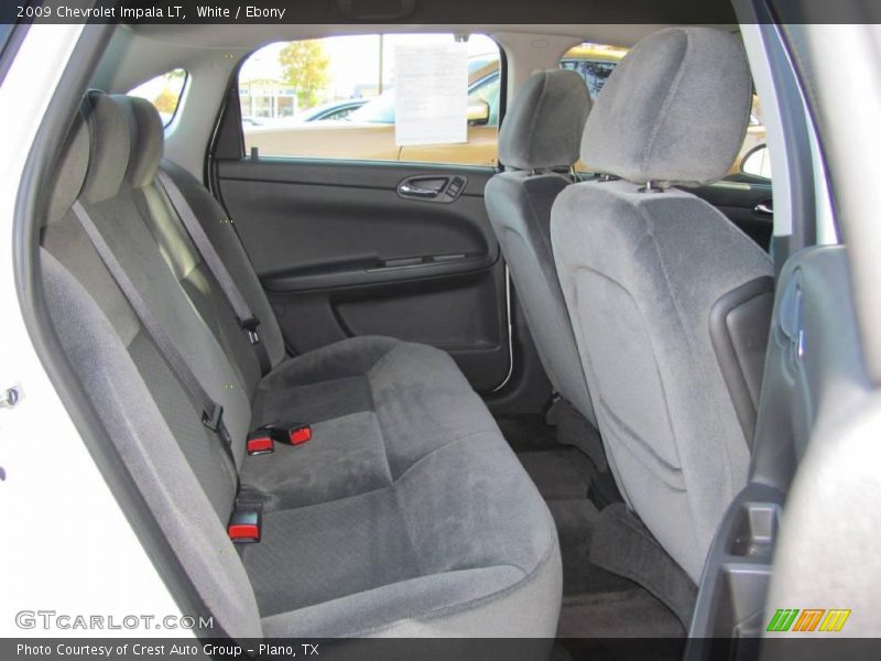 White / Ebony 2009 Chevrolet Impala LT