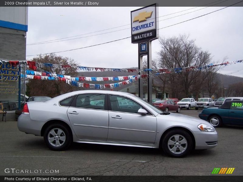 Silver Ice Metallic / Ebony 2009 Chevrolet Impala LT