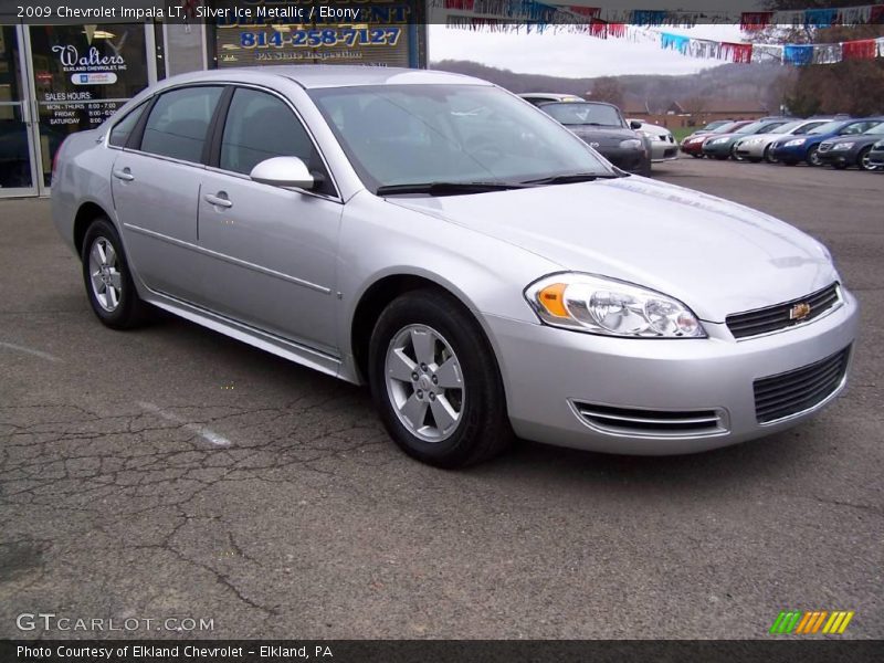 Silver Ice Metallic / Ebony 2009 Chevrolet Impala LT