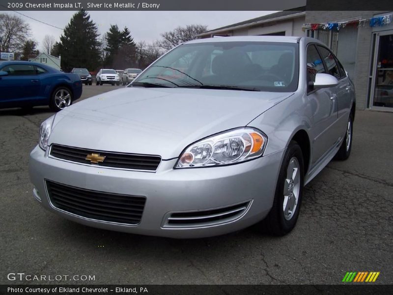 Silver Ice Metallic / Ebony 2009 Chevrolet Impala LT