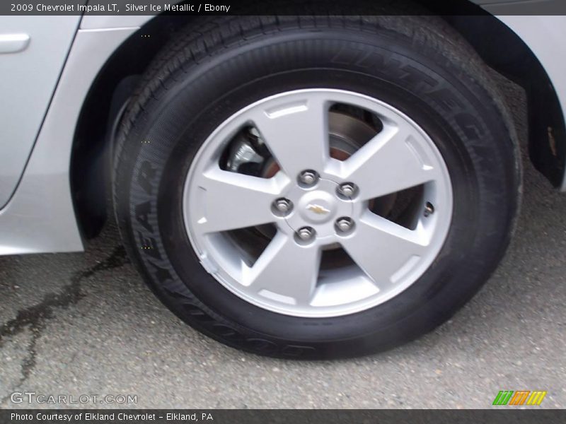 Silver Ice Metallic / Ebony 2009 Chevrolet Impala LT