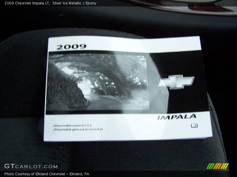 Silver Ice Metallic / Ebony 2009 Chevrolet Impala LT