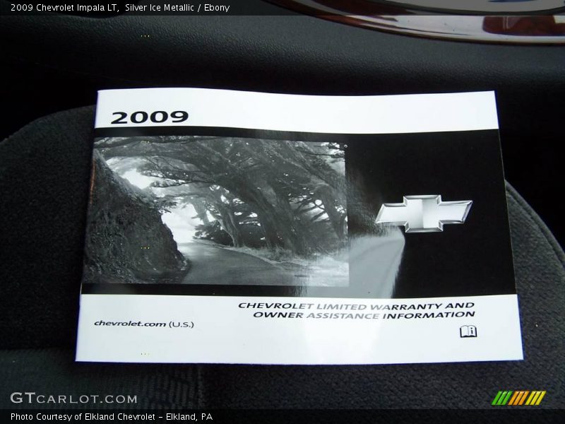 Silver Ice Metallic / Ebony 2009 Chevrolet Impala LT