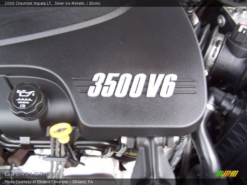 Silver Ice Metallic / Ebony 2009 Chevrolet Impala LT