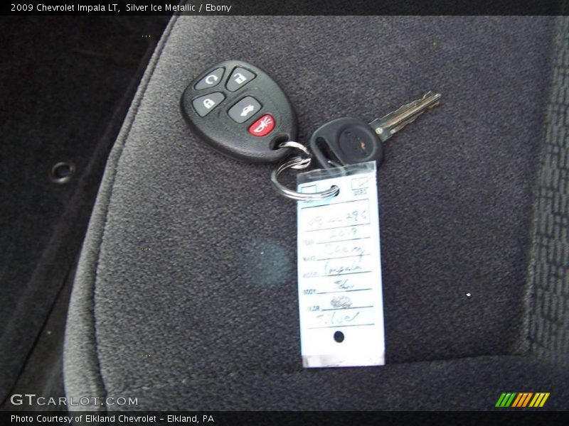 Silver Ice Metallic / Ebony 2009 Chevrolet Impala LT