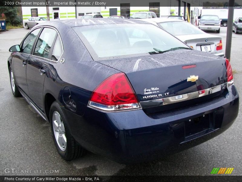Imperial Blue Metallic / Ebony 2009 Chevrolet Impala LT