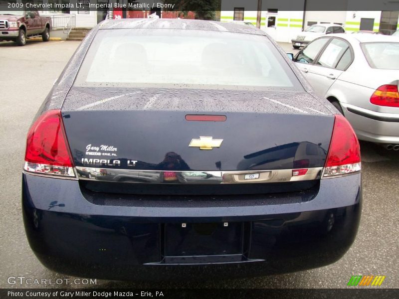 Imperial Blue Metallic / Ebony 2009 Chevrolet Impala LT