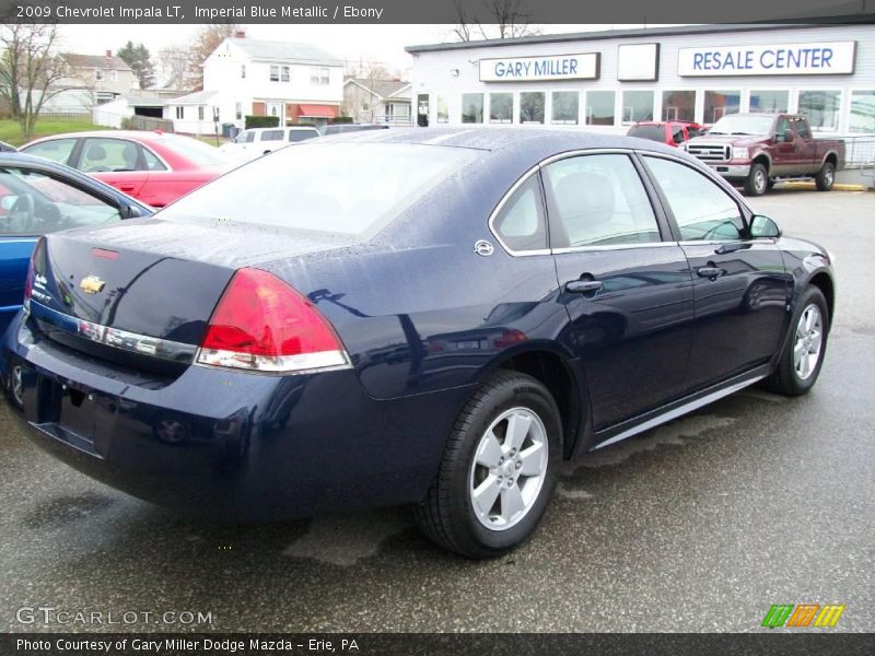 Imperial Blue Metallic / Ebony 2009 Chevrolet Impala LT