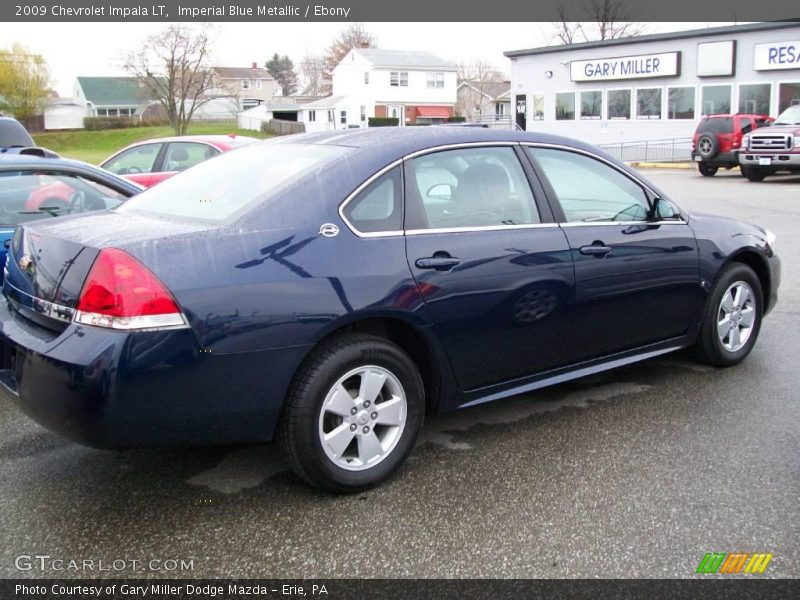 Imperial Blue Metallic / Ebony 2009 Chevrolet Impala LT