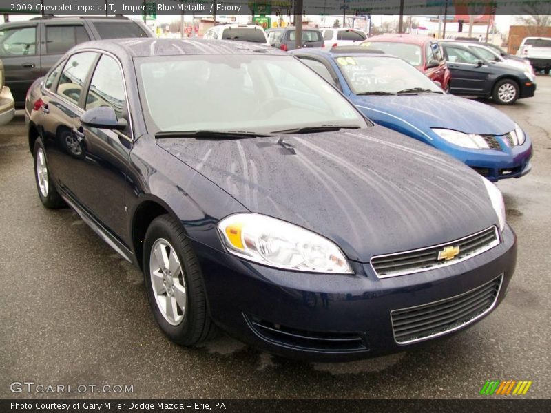 Imperial Blue Metallic / Ebony 2009 Chevrolet Impala LT