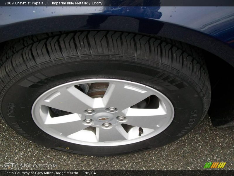 Imperial Blue Metallic / Ebony 2009 Chevrolet Impala LT
