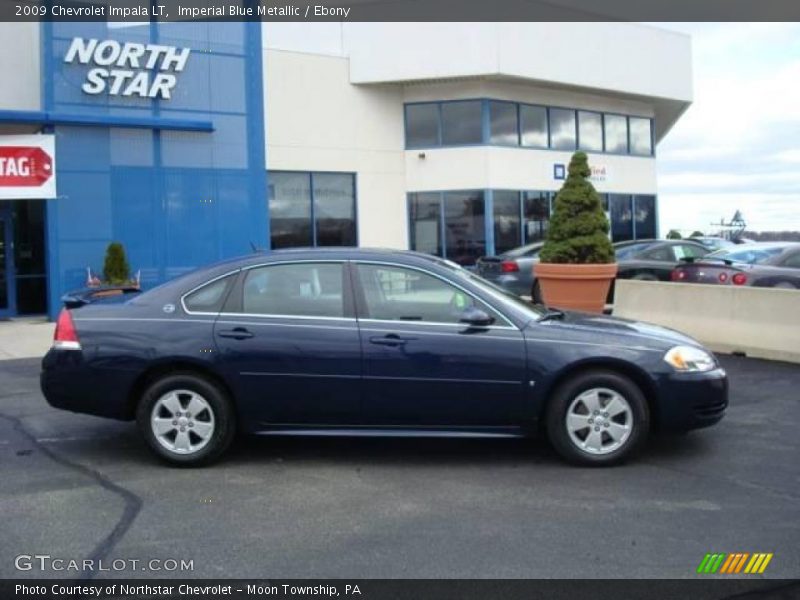 Imperial Blue Metallic / Ebony 2009 Chevrolet Impala LT