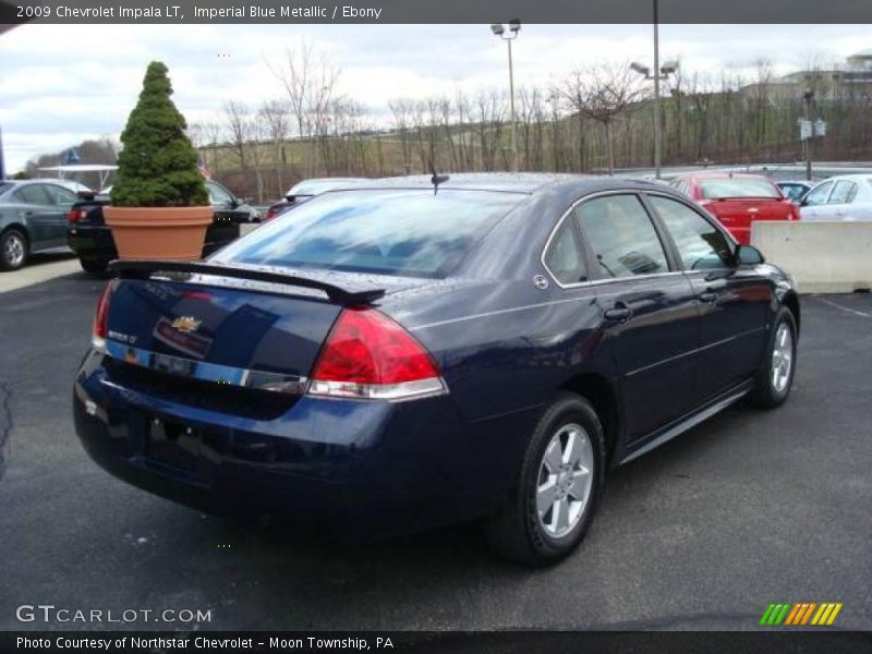 Imperial Blue Metallic / Ebony 2009 Chevrolet Impala LT